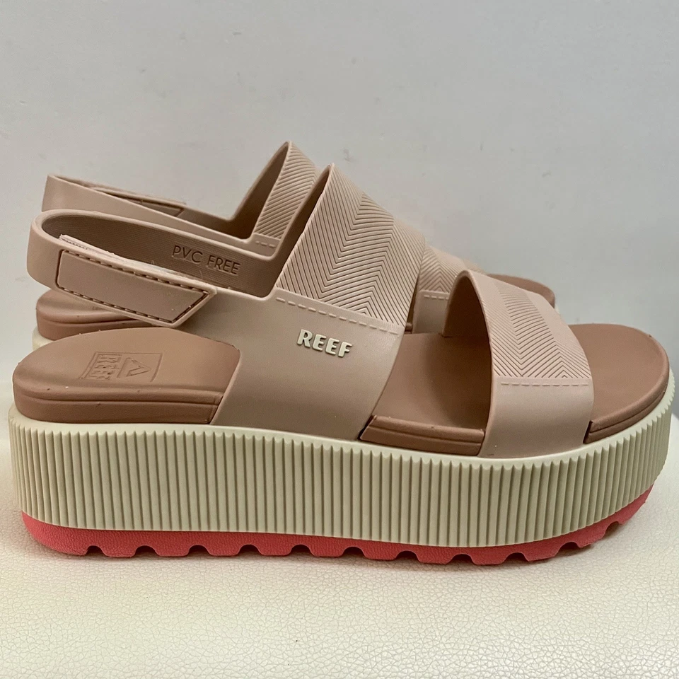 Босоножки REEF Cloud Water Vista на более высокой платформе для летних каникул женские 6 б/у в отличном состоянии 80 долл. США - Изображение 2 из 4