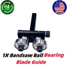 Upper or Lower Fits For Most 14"Band Saws Bandsaw Ball Bearing Blade Guide 1PCS