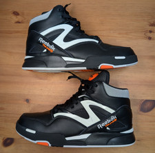 Reebok Pump Omni Zone II Men's Size 10 Dee Brown PE Black White Sneakers G57539