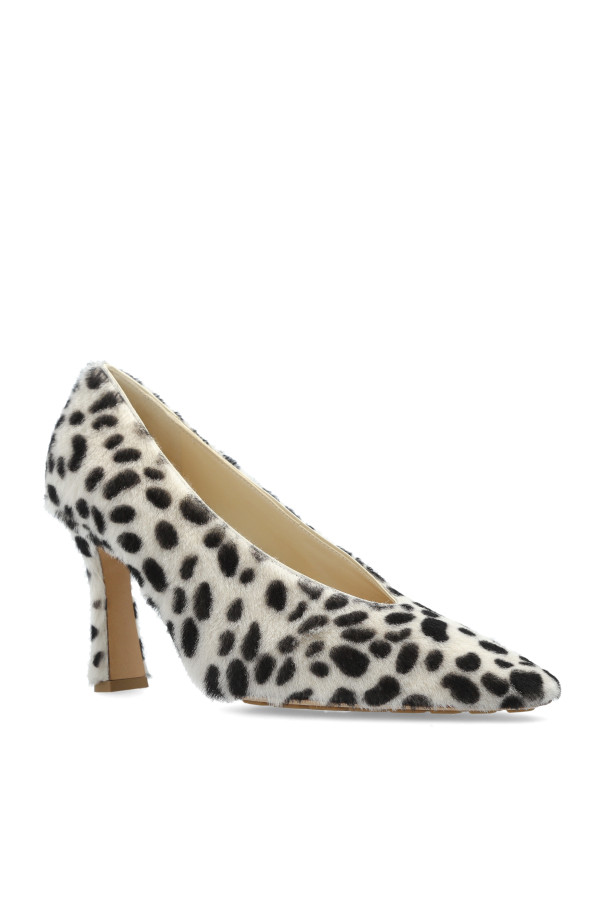 Bottega Veneta - Women - Heeled shoes "Sofia" - White thumbnail 4