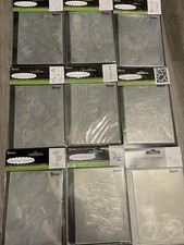 Darice Essentials Embossing Folder Lot Of 9 Different Ones Blowout Sale Lot 1