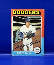 1975 Topps RC #294 Geoff Zahn Los Angeles Dodgers BASEBALL Card Rookie. rookie card picture