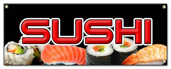 SIGNO BANNER SUSHI sashimi ramen fideos soba japonés japón udon sake