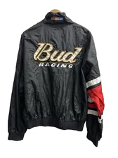 NASCAR Dale Earnhardt Jr. Bud Chase Authentics Windbreaker Jacket - Size XL