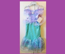 DISNEY Little Mermaid Princess Ariel Dress Costume NEW Girls 5/6  Exquisite