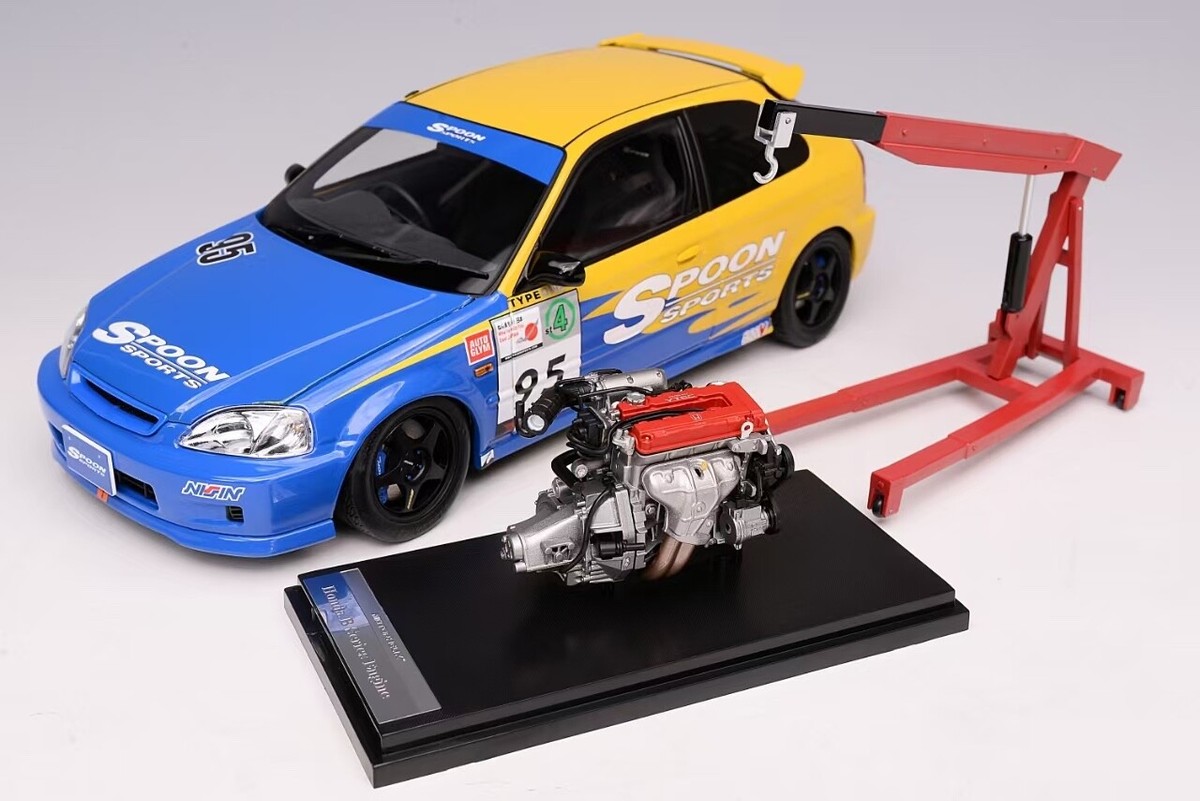 ミニカー Motorhelix 1/18 Honda civic type R (ek9) 1/18 Motorhelix Honda Civic Type R (EK9) (Championship White) Full