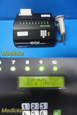 2015 Streck ESR Autoplus Model 506 ESR Measuring Device W/ Barcode Scan ~ 34537