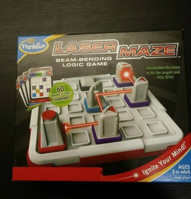 LASER MAZE: Beam Bending Logic Game - STEM Toy - Board Game - Complete
