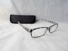 JOSCHOO Gray Tortoise Frame Women's Reading Computer Glasses/Case 4.00 G24-1