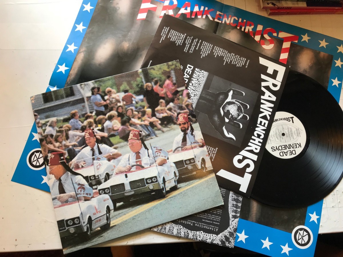 Dead Kennedys LP Frankenchrist w/BANNED POSTER +inrs uk '85 alt