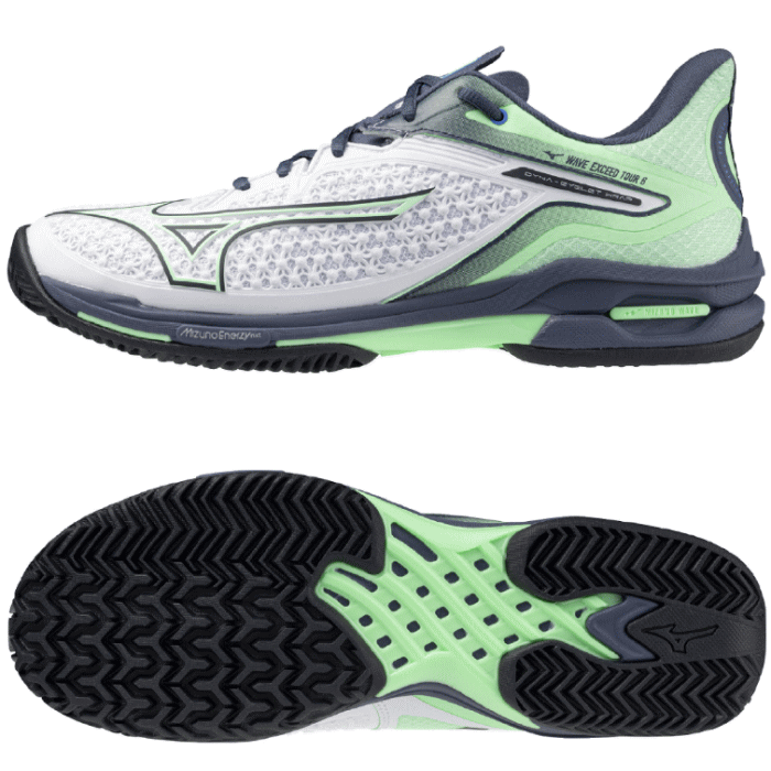 Mizuno Tennis Shoes WAVE EXCEED TOUR 6 OC 61GB2472 37 White/ Mint