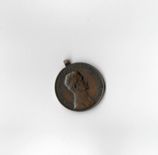 Medaille f. Tapferkeit Österreich Kaiser Karl 1. Bronze FORTITVDINI antik alt