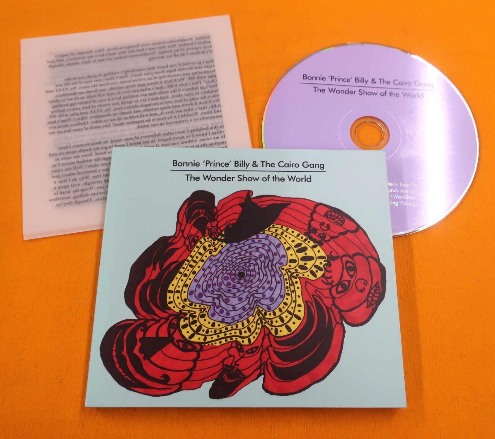 Bonnie Prince Billy & The Cairo Gang - The Wonder Show Of The World - CD Album!