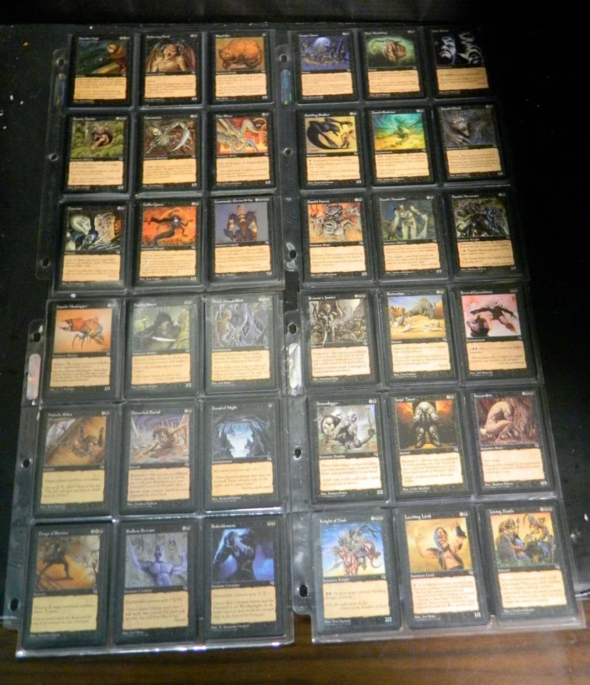 MTG Magic The Gathering Tempest Complete Set 350 Cards (1997) Very LP- Excellent - Image 2 of 4