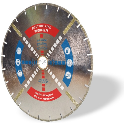 DIAMOND DISC FOR MARBLE FIBERGLASS MONTOLIT ELECTROPLATED ED - Picture 9 of 9