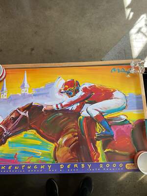 Vintage Kentucky Derby 2000 Poster by Peter Max
