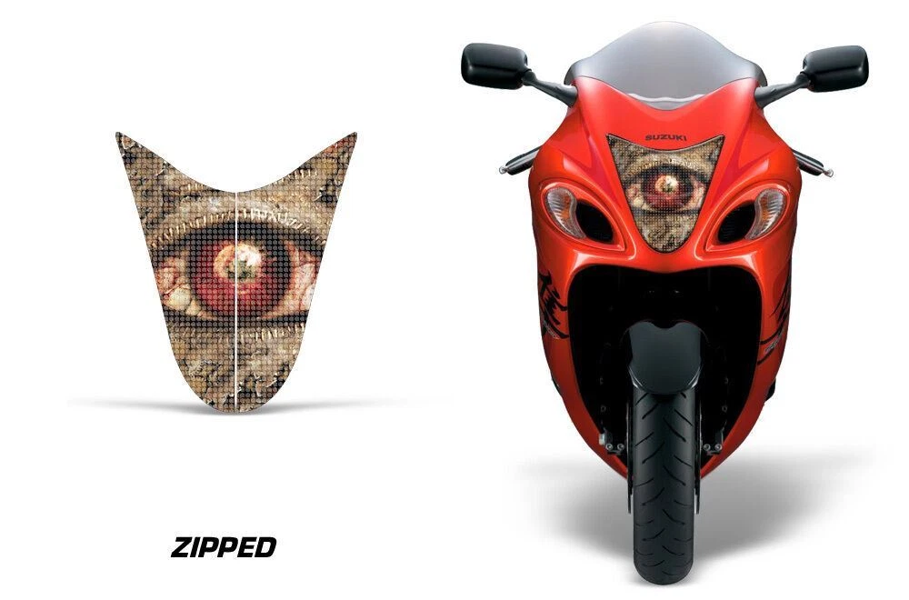 Hayabusa headlight store cover