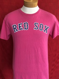pink boston red sox shirt