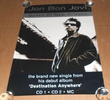Jon Bon Jovi Queen of New Orleans Promo Original Poster 30x20