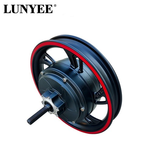 LUNYEE 12 Inch 800W-1200W 36V-48V Gearless Hub Motor Rear Wheel E-Bike Scooter - Afbeelding 5 van 12