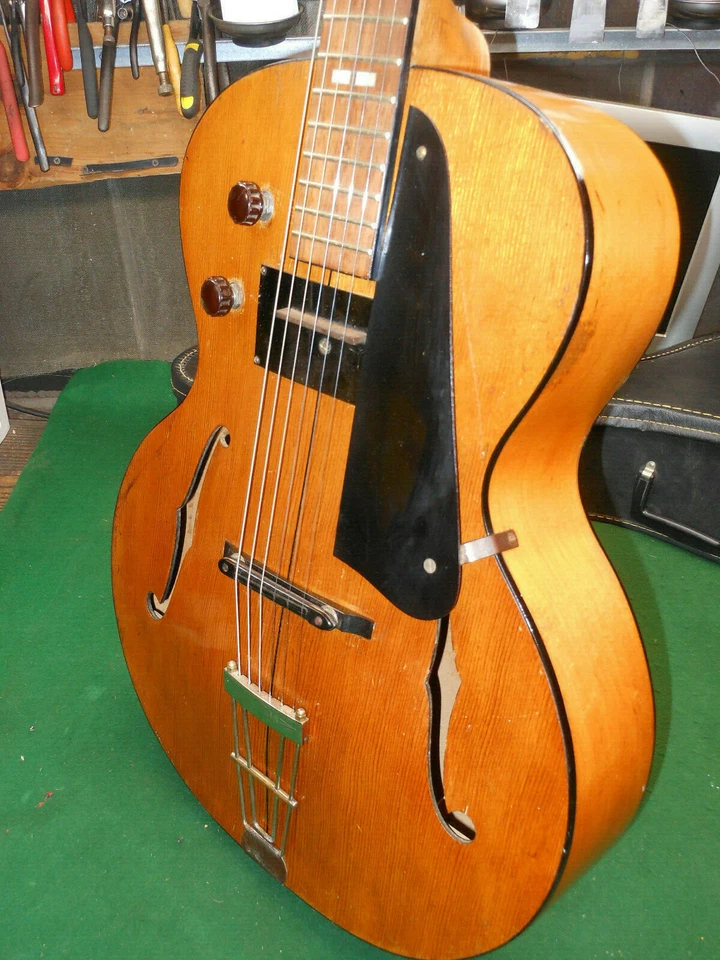 GUITARRA ACÚSTICA GIBSON ARCHTOP AÑOS 30 rara RECORDING KING pastilla cuadrada Foto 2 de 4