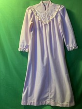 Miss Elaine Robe Housecoat Pink Zip Front Fleece