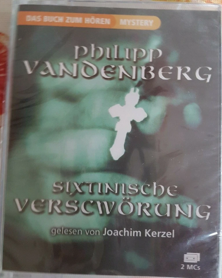 Sixtinische Verschwörung Kassetten 2 MC Philipp Vandenberg Hörbuch/ OVP & NEU !! - Bild 2 von 4
