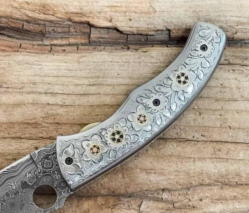 Drop Point Knife Company Stainless Steel Blade Collectible Knife Survival Handle - Picture 2 of 10