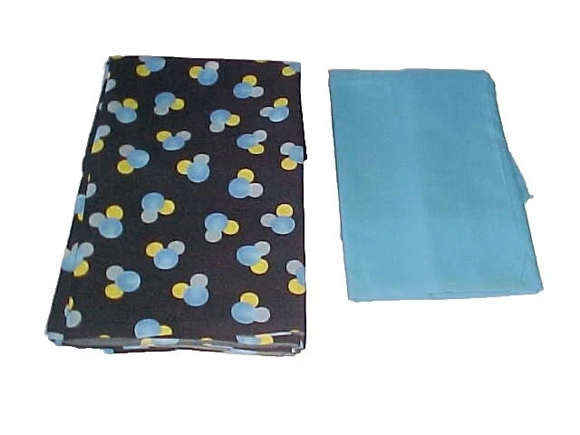 Georgette Black Handmade Fabric