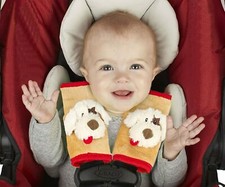 WOW JEEP Seatbelt Strap Covers Protection 90158BR - NEW  FAST FREE SHIPPING  