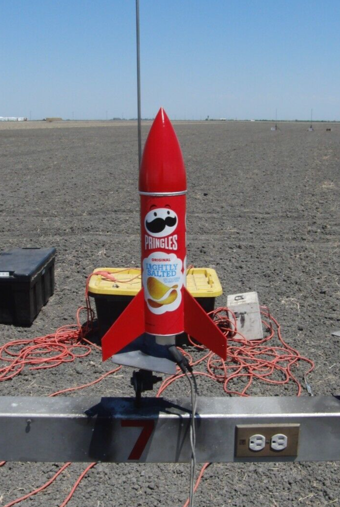 Pringles Can rocket conversion kit - Build your own Pringles rocket! 29mm motor!