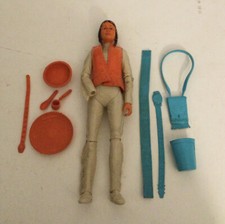 Vintage 1974 Marx Johnny Best of the West PRINCESS WILDFLOWER With Accessories