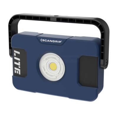SCANGRIP 03.5660 Flood Lite S 1000 Lumens LED Cordless Construction Spotlight Con Powerbank