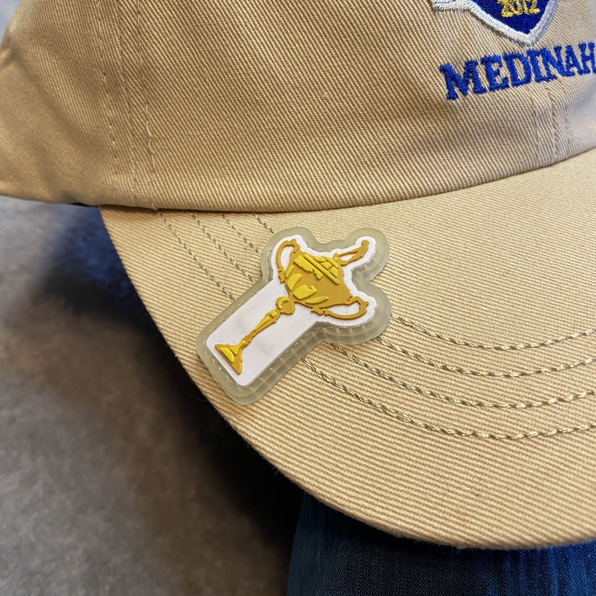 Casquette Ryder Cup Medinah Country Club 2012 - Beige - Taille Unique Réglable