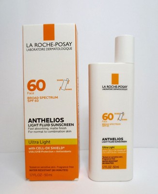 LA ROCHE-POSAY ANTHELIOS 60 ULTRA LIGHT SUNSCREEN FLUID 1.7 OZ BOXED (EXP:11/24)