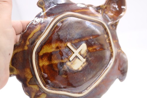 Pottery Turtle Trivet for Plants or Candles - Bild 7 von 9