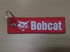 Bobcat Embroidered Key Chain, Utility vehicles, loaders, excavators construction