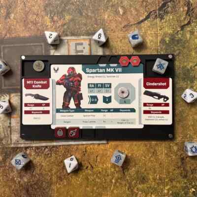 Halo: Flashpoint Miniaturen Spiel - Magnetische Einheit Dashboards (Konvolut 4)