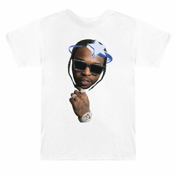 POP SMOKE X VLONE HALO T SHIRT | eBay