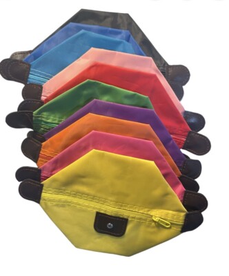 10 Pcs Canvas Makeup Bags Cosmetic Bag Travel Multipurpose Pouch with Zipper DIY
