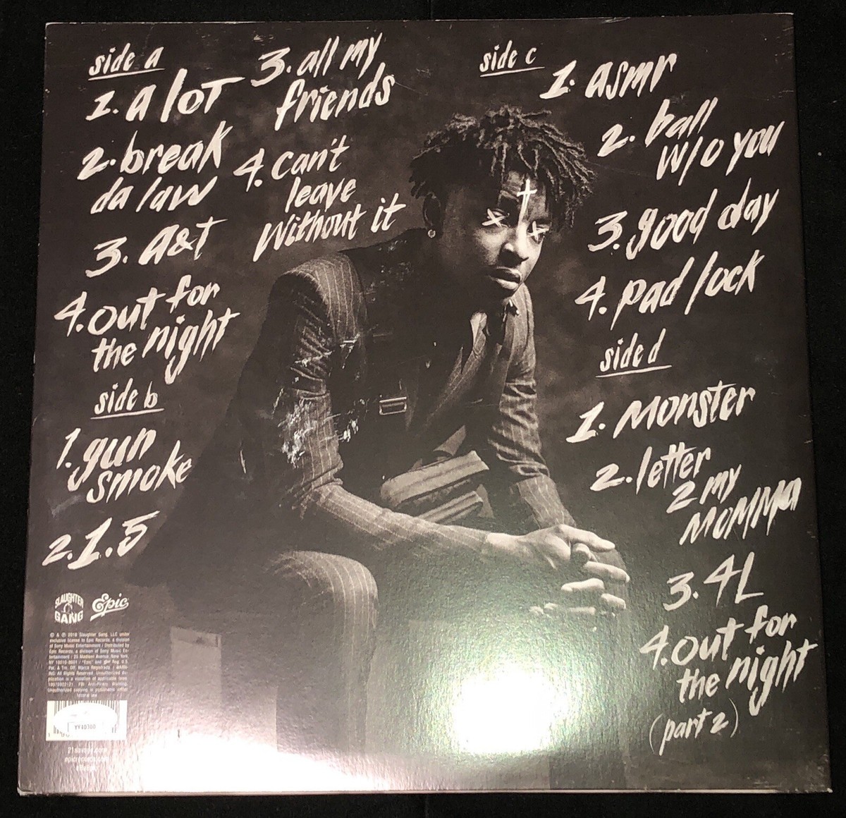 21 Savage – I Am > I Was LPレコード 21 Savage - I Am > I Was (Vinyl 2xLP)