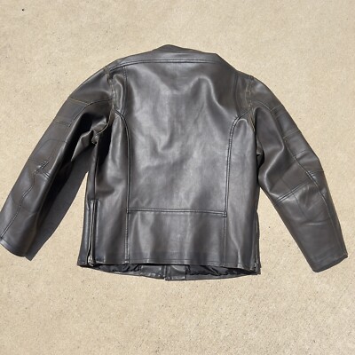 Machine Clothing Company Padts Men's Faux Leather Jacket Medium