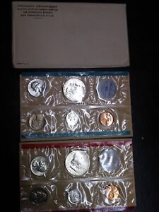 UNOPENED 1963 Proof Set ~ Original Envelope With COA ~ US Silver Mint Coin Set