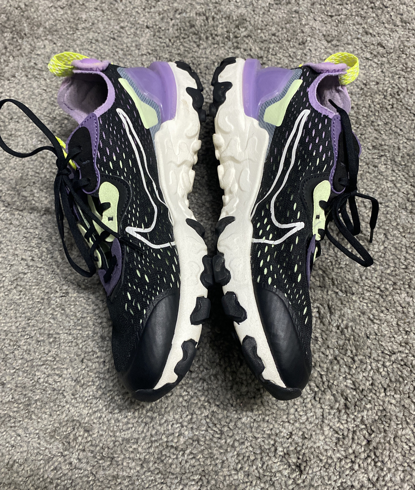 Nike CD6888-002 React Vision Gravity Sneakers Pur… - image 2