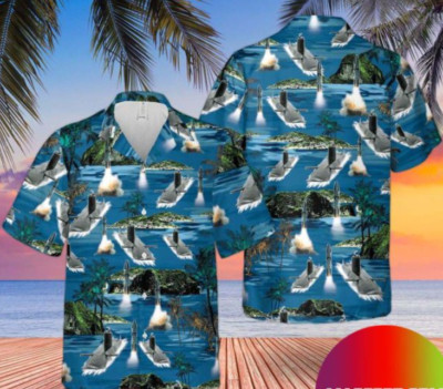 Rn Historical Resolution Hawaiian Shirt Class Ugm-27 Polaris Ballistic Missile S