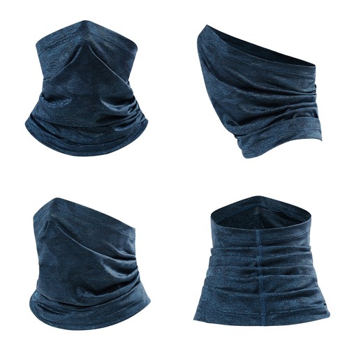 Outdoor Sports Half Face Mask Neck Gaiter Magic Bandana Sports Balaclava Scarf - Picture 15 of 15