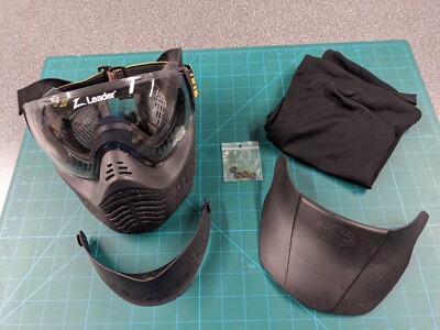 V-Force Shield goggles. *CUSTOM* ''youth'' modified. Rare. 