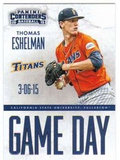 2015 Panini Contenders Baseball Game Day Tickets #21 Thomas Eshelman 