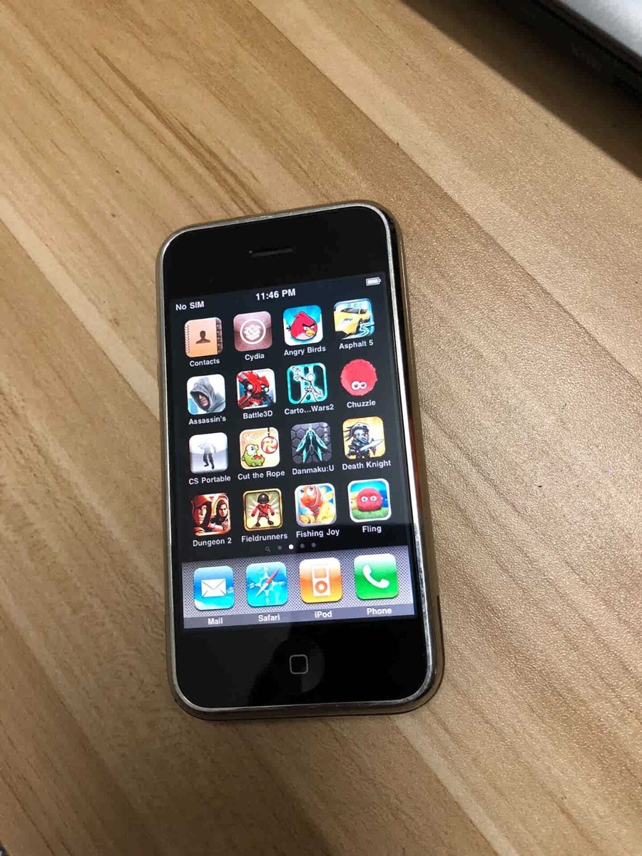 Very Rare IOS 1.0 IOS 1.1.4 iphone 2G iPhone 1st Gen 4GB 8GB Very Rare IOS 1.0 IOS 1.1.4 iphone 2G iPhone 1st Gen 4GB 8GB