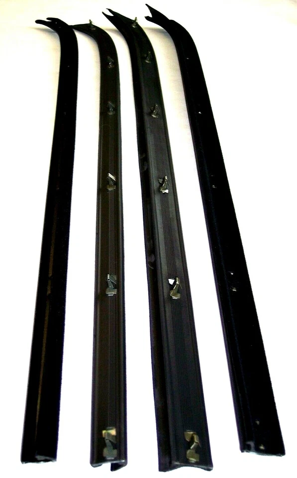 1973-1979 Ford F150, F250, F350, Bronco window sweep seals, belt line molding - Image 2 of 2